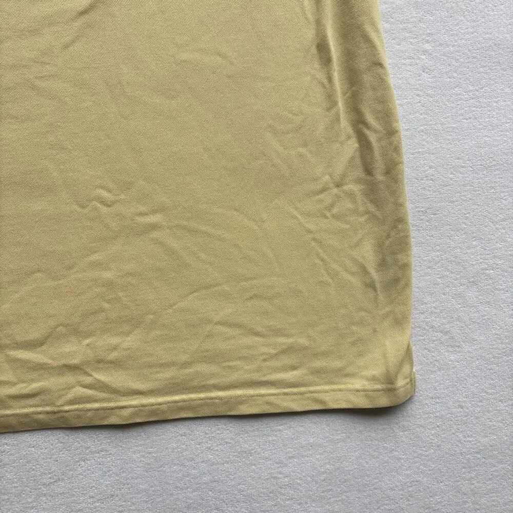The Foundry Supply Co Men‎ 2XLT Yellow Polo Short Sleeve 100% Cotton